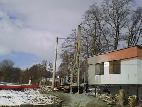 Vrtání studny na sádkách MO
