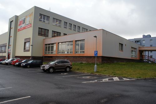 Budova nové kanceláře MO – pohled z Katovické ulice